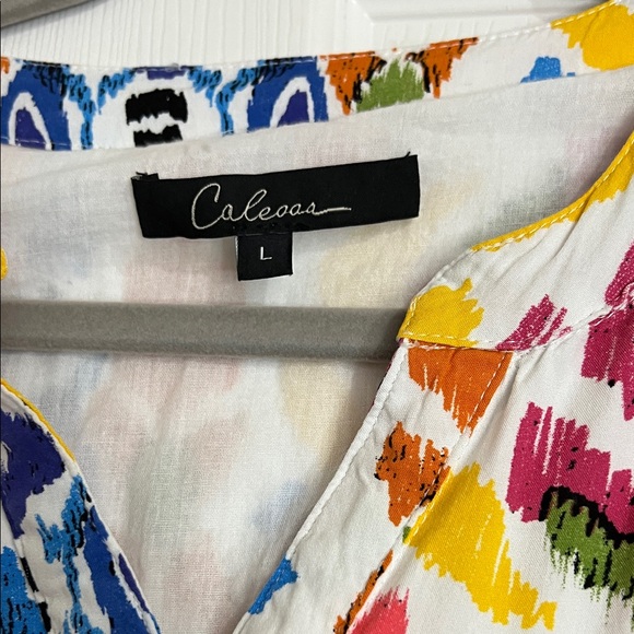 Colorful Patterned Mini Dress - Picture 2 of 6